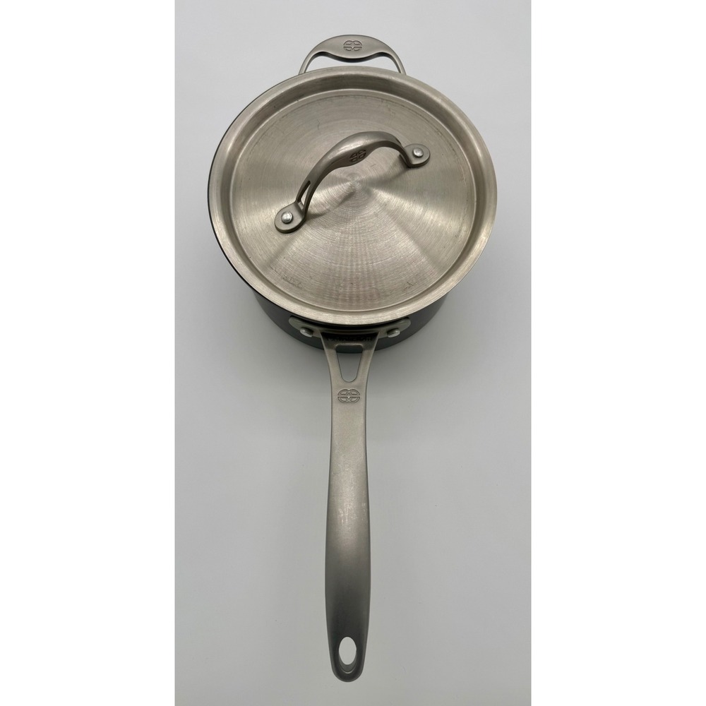 Calphalon Hard Anodized 3.5 Qt Saucepan with Stainless Steel Lid